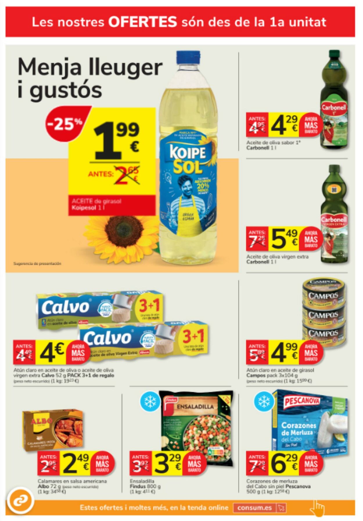 Folleto Consum 25.09.2025 - 22.10.2025