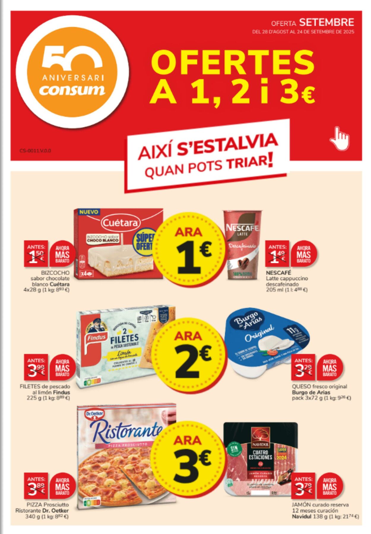 Folleto Consum 28.08.2025 - 24.09.2025