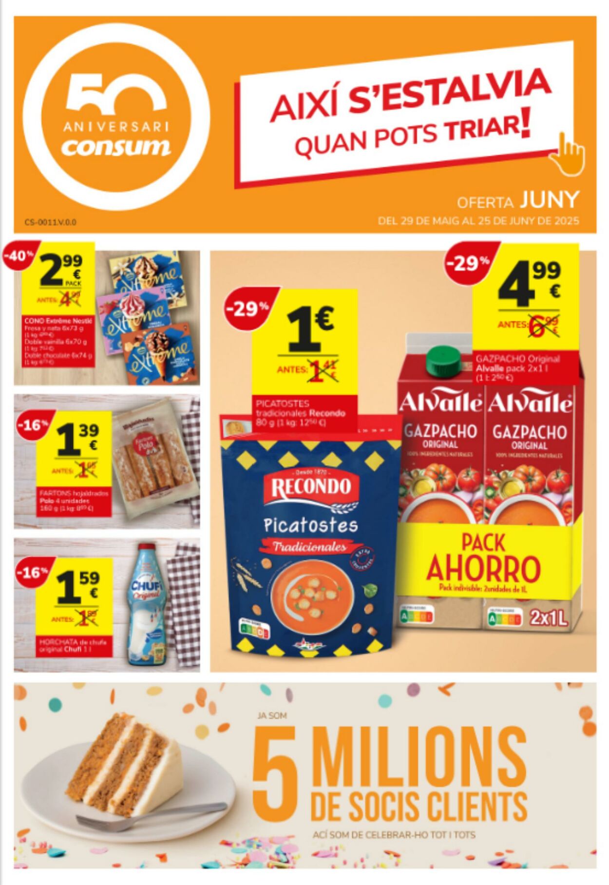 Folleto Consum 29.05.2025 - 25.06.2025