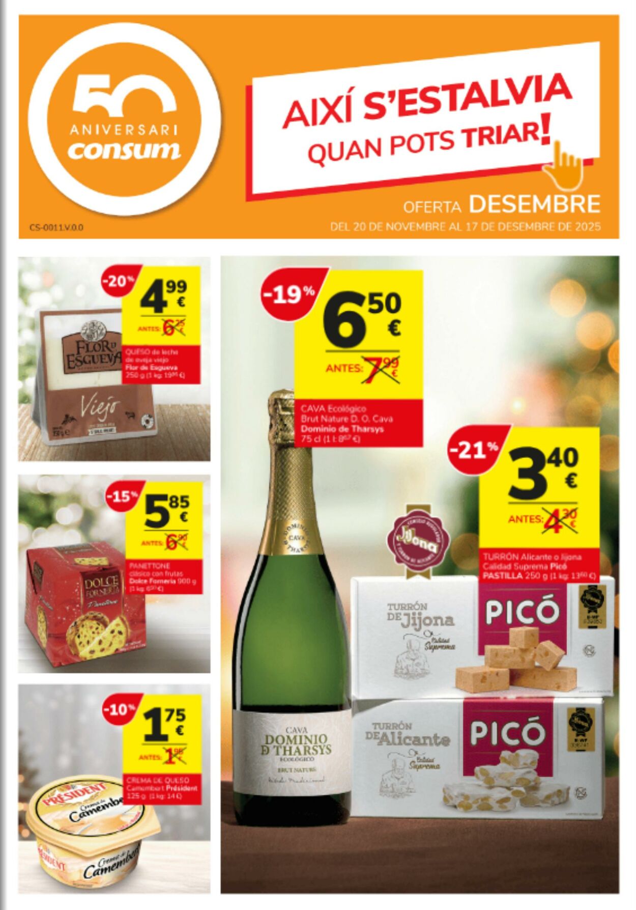 Consum Folletos promocionales