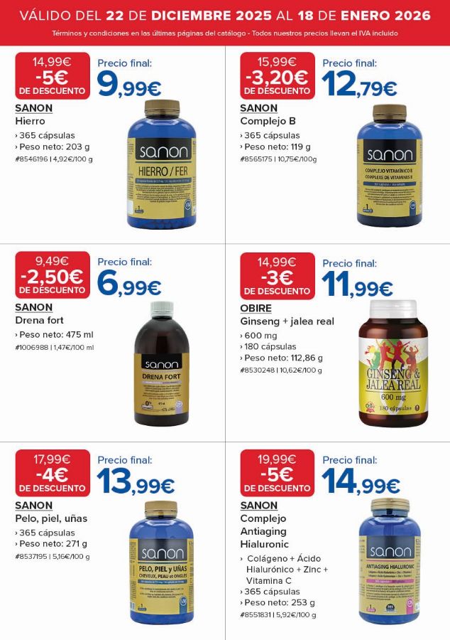 Folleto Costco 22.12.2025 - 18.01.2026