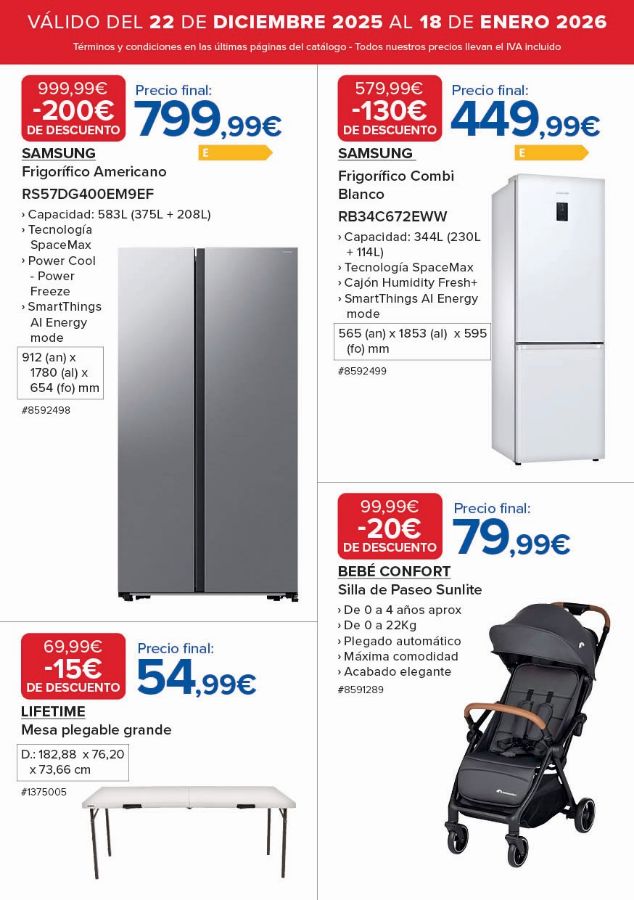 Folleto Costco 22.12.2025 - 18.01.2026
