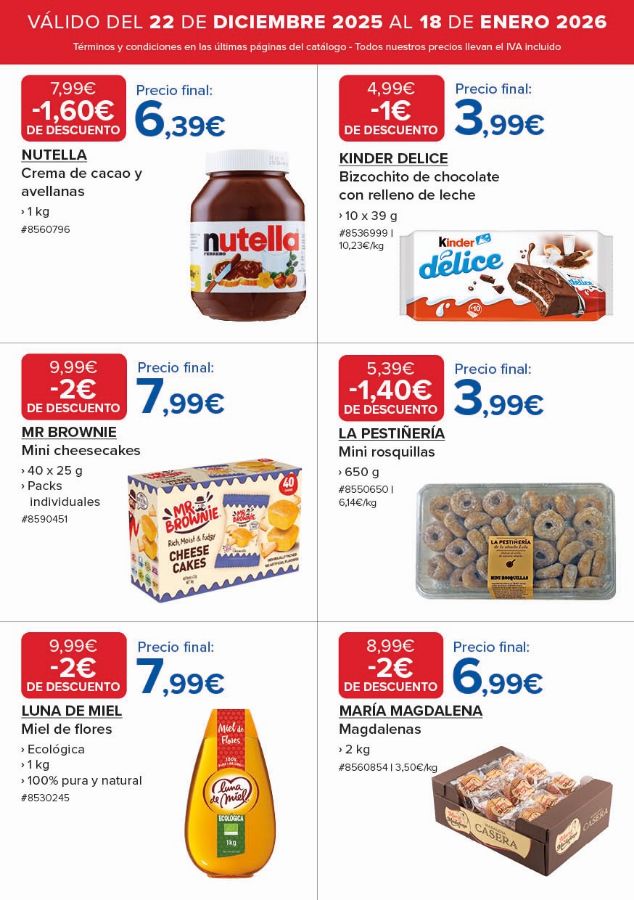 Folleto Costco 22.12.2025 - 18.01.2026