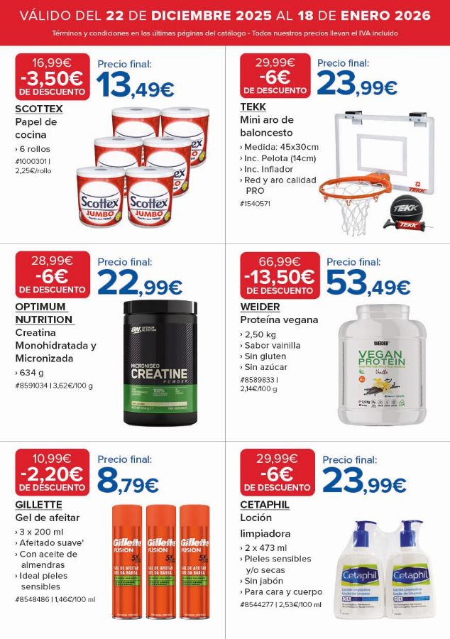 Folleto Costco 22.12.2025 - 18.01.2026
