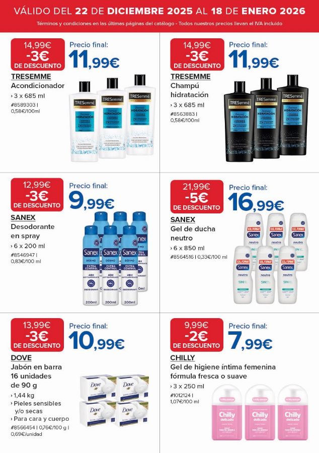 Folleto Costco 22.12.2025 - 18.01.2026