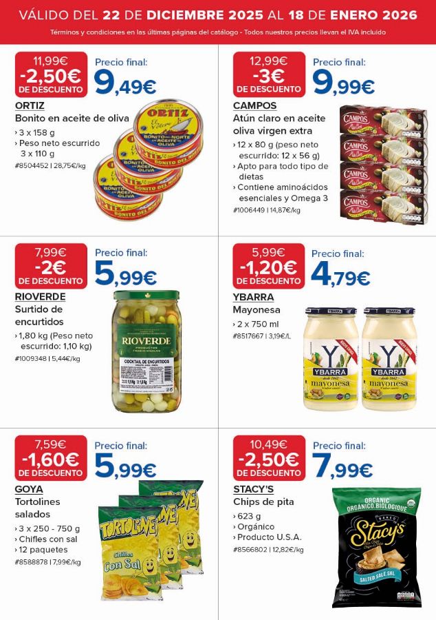 Folleto Costco 22.12.2025 - 18.01.2026