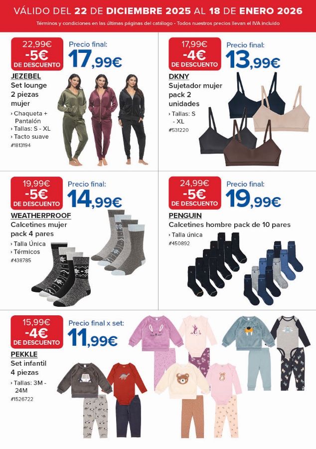 Folleto Costco 22.12.2025 - 18.01.2026