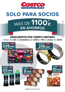 Folleto Costco 22.12.2025 - 18.01.2026