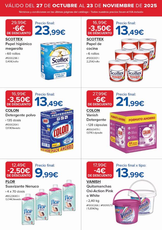 Folleto Costco 27.10.2025 - 23.11.2025