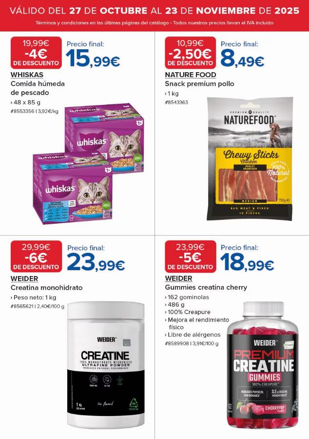 Folleto Costco 27.10.2025 - 23.11.2025