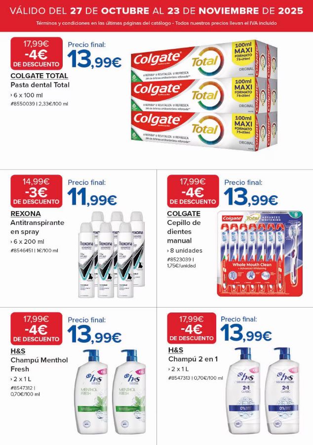 Folleto Costco 27.10.2025 - 23.11.2025