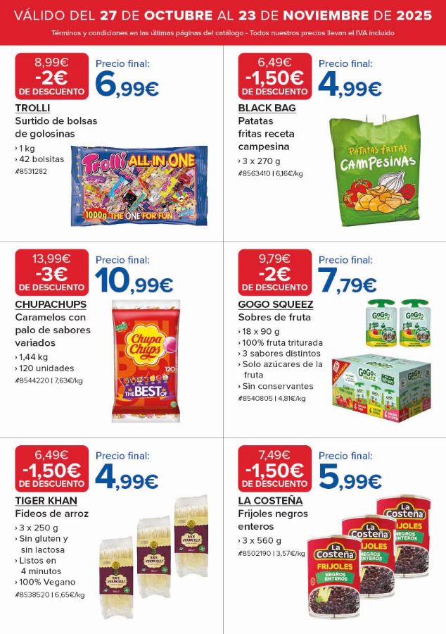 Folleto Costco 27.10.2025 - 23.11.2025