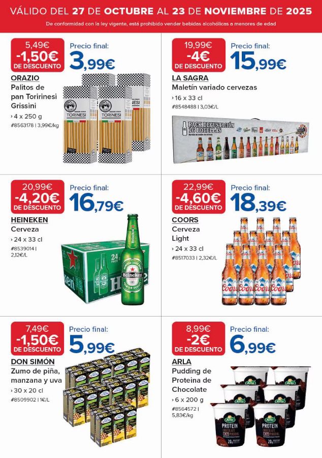 Folleto Costco 27.10.2025 - 23.11.2025