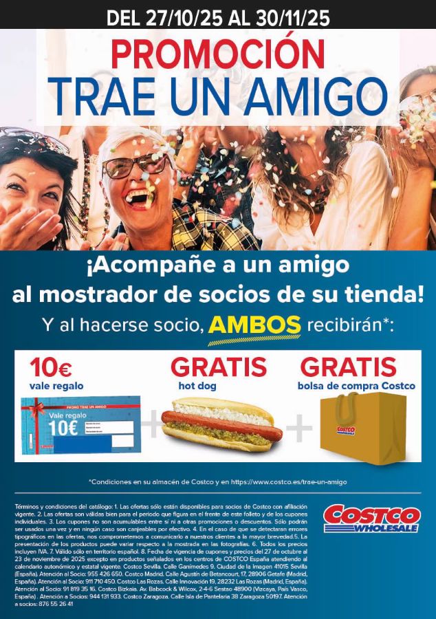 Folleto Costco 27.10.2025 - 23.11.2025