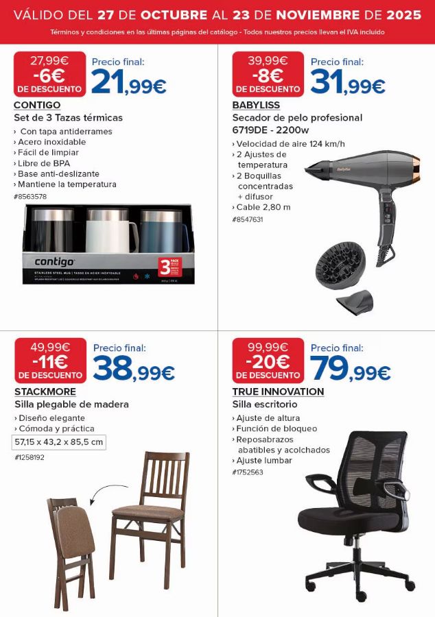 Folleto Costco 27.10.2025 - 23.11.2025