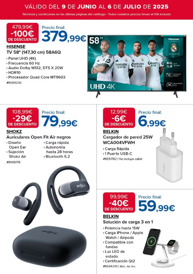 Folleto Costco 09.06.2025 - 06.07.2025
