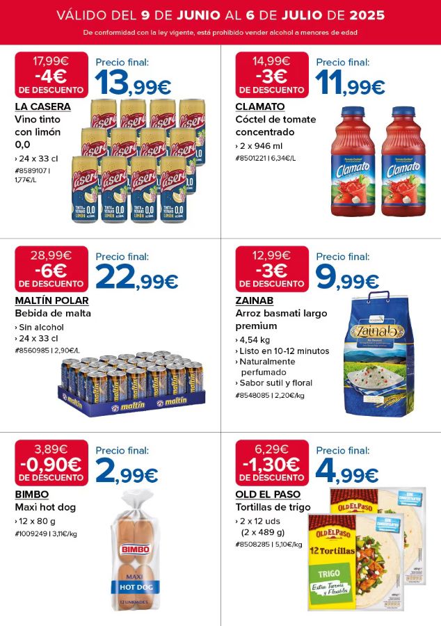 Folleto Costco 09.06.2025 - 06.07.2025