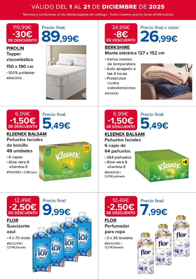 Folleto Costco 01.12.2025 - 21.12.2025