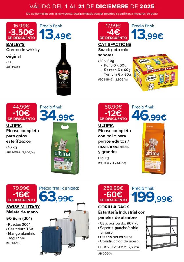 Folleto Costco 01.12.2025 - 21.12.2025