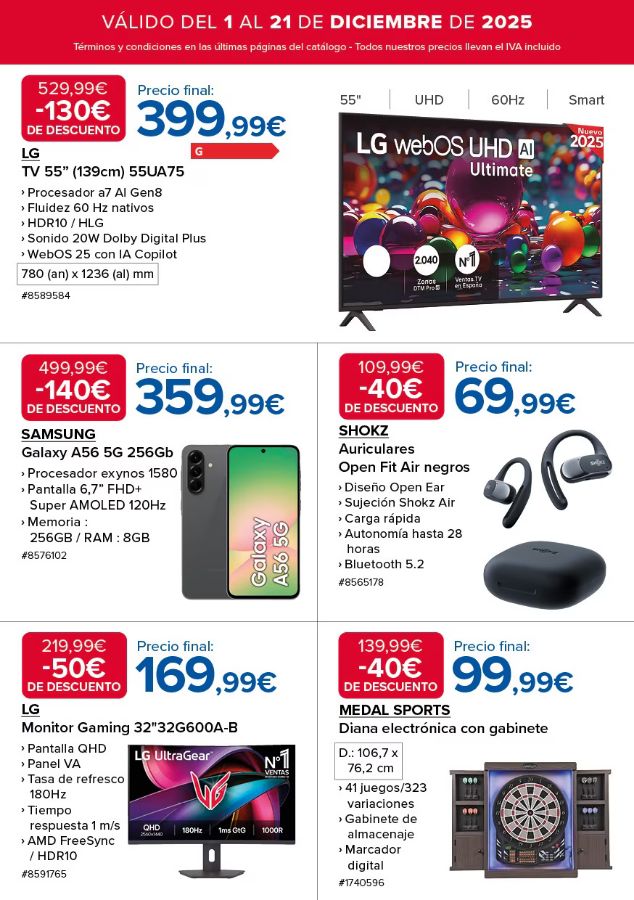 Folleto Costco 01.12.2025 - 21.12.2025