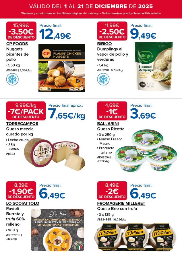 Folleto Costco 01.12.2025 - 21.12.2025