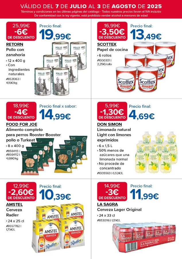 Folleto Costco 07.07.2025 - 03.08.2025