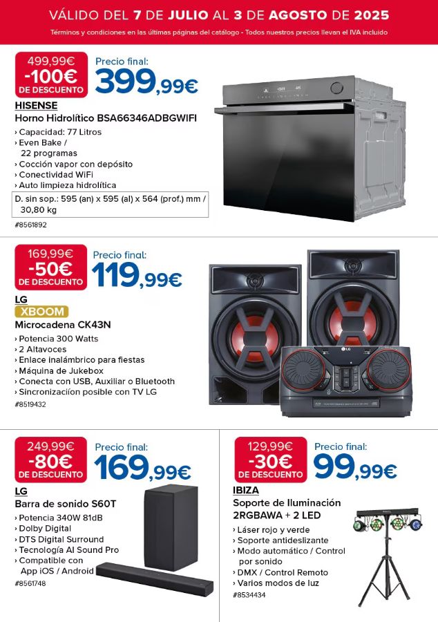 Folleto Costco 07.07.2025 - 03.08.2025