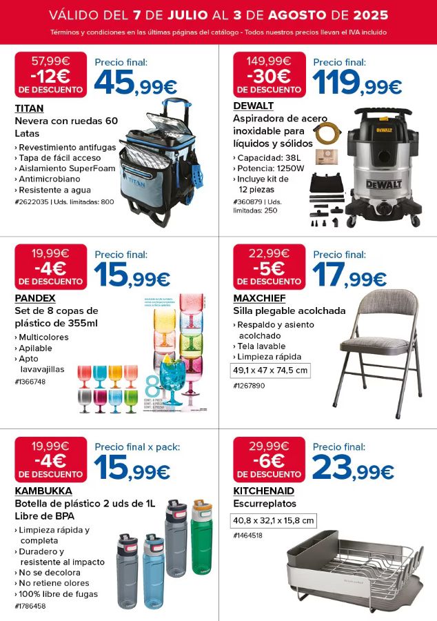 Folleto Costco 07.07.2025 - 03.08.2025