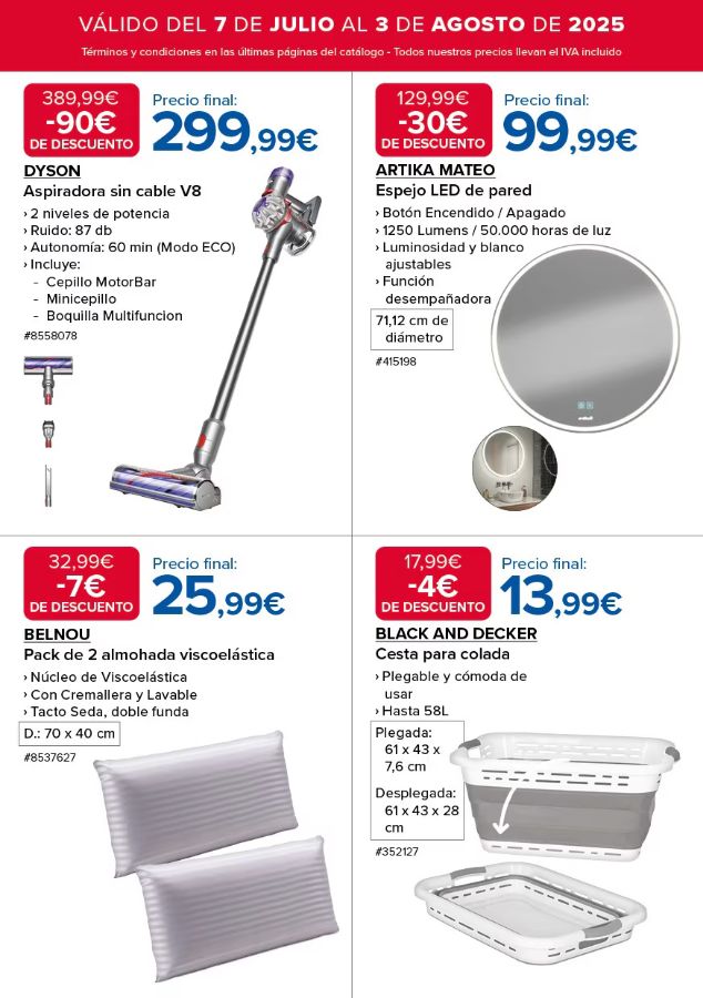 Folleto Costco 07.07.2025 - 03.08.2025