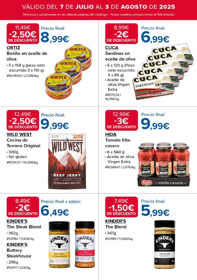 Folleto Costco 07.07.2025 - 03.08.2025