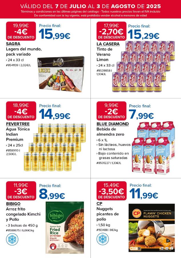 Folleto Costco 07.07.2025 - 03.08.2025