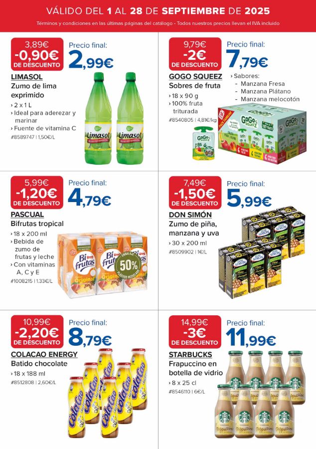 Folleto Costco 01.09.2025 - 28.09.2025