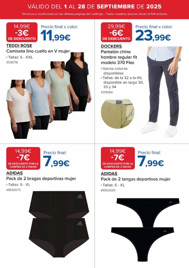 Folleto Costco 01.09.2025 - 28.09.2025