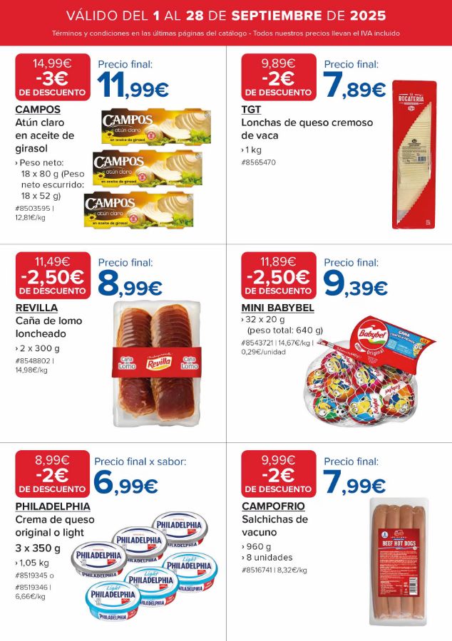 Folleto Costco 01.09.2025 - 28.09.2025