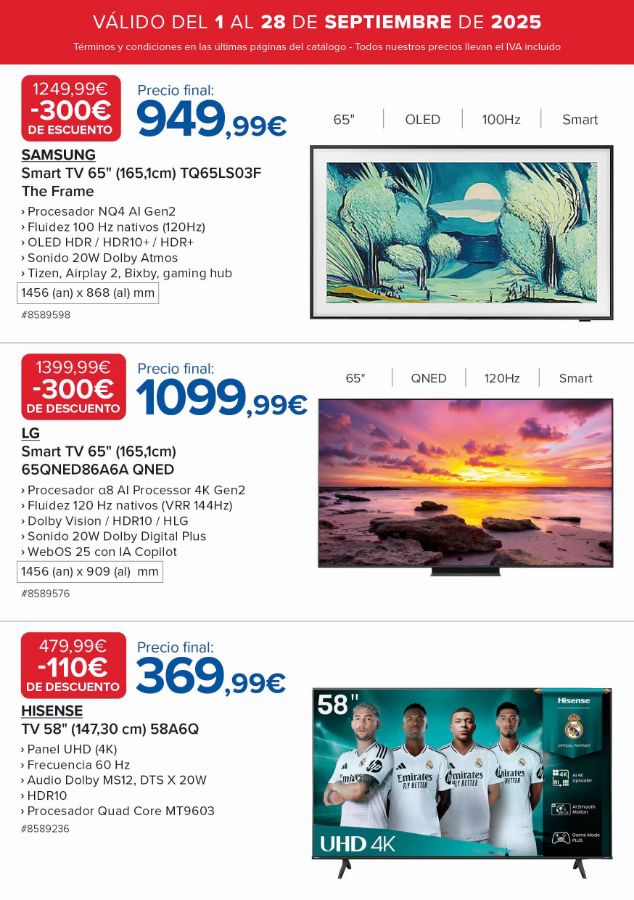 Folleto Costco 01.09.2025 - 28.09.2025