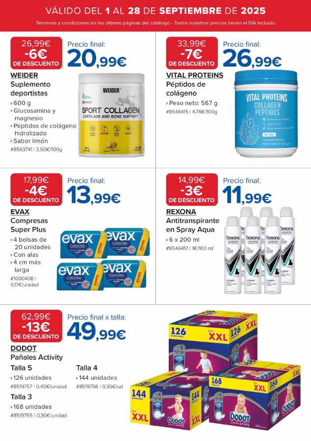 Folleto Costco 01.09.2025 - 28.09.2025
