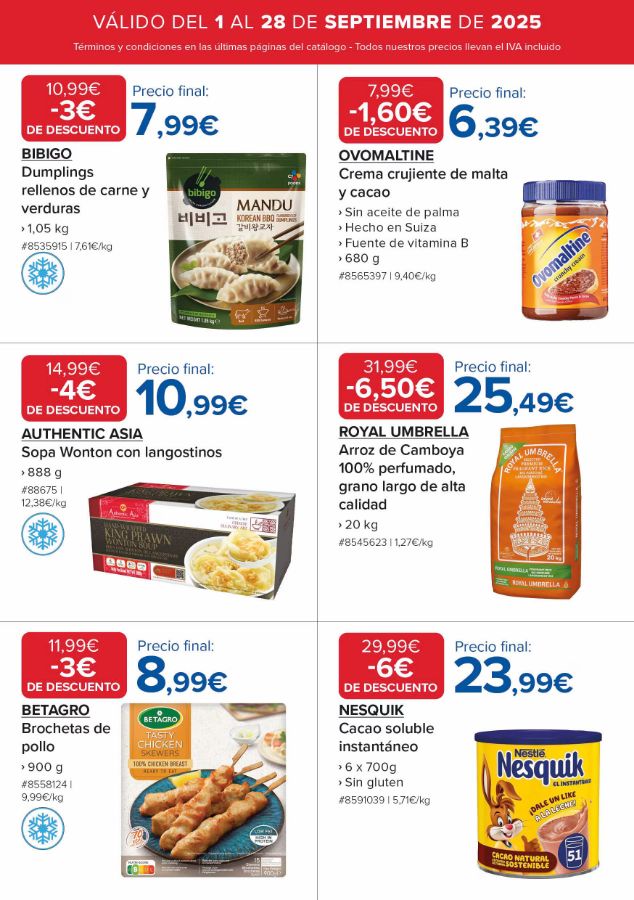 Folleto Costco 01.09.2025 - 28.09.2025