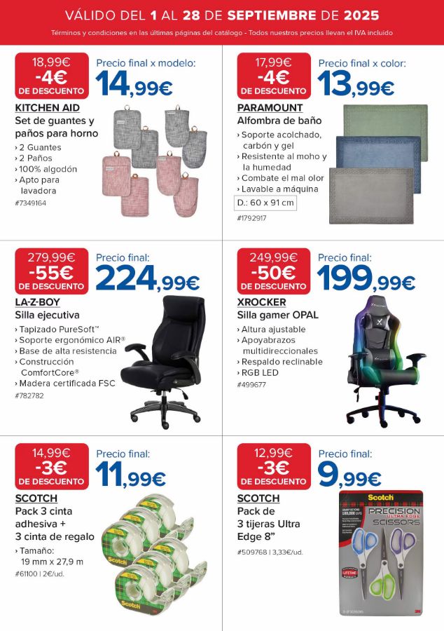 Folleto Costco 01.09.2025 - 28.09.2025