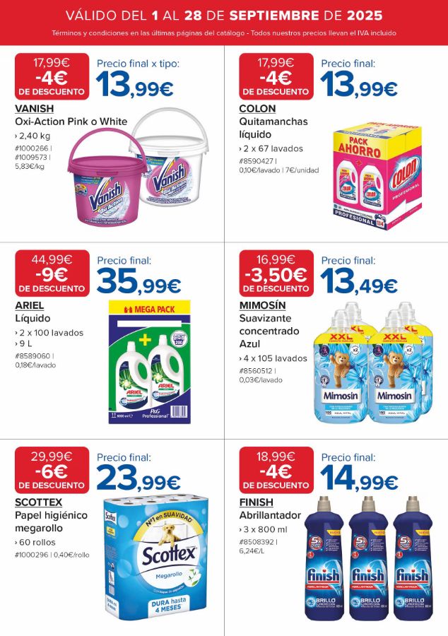 Folleto Costco 01.09.2025 - 28.09.2025