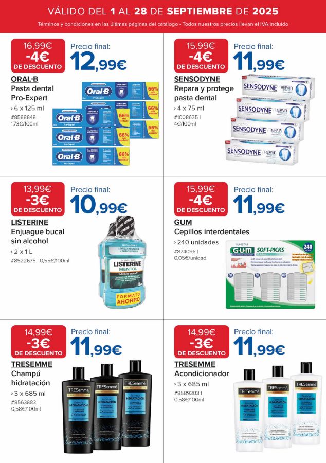 Folleto Costco 01.09.2025 - 28.09.2025