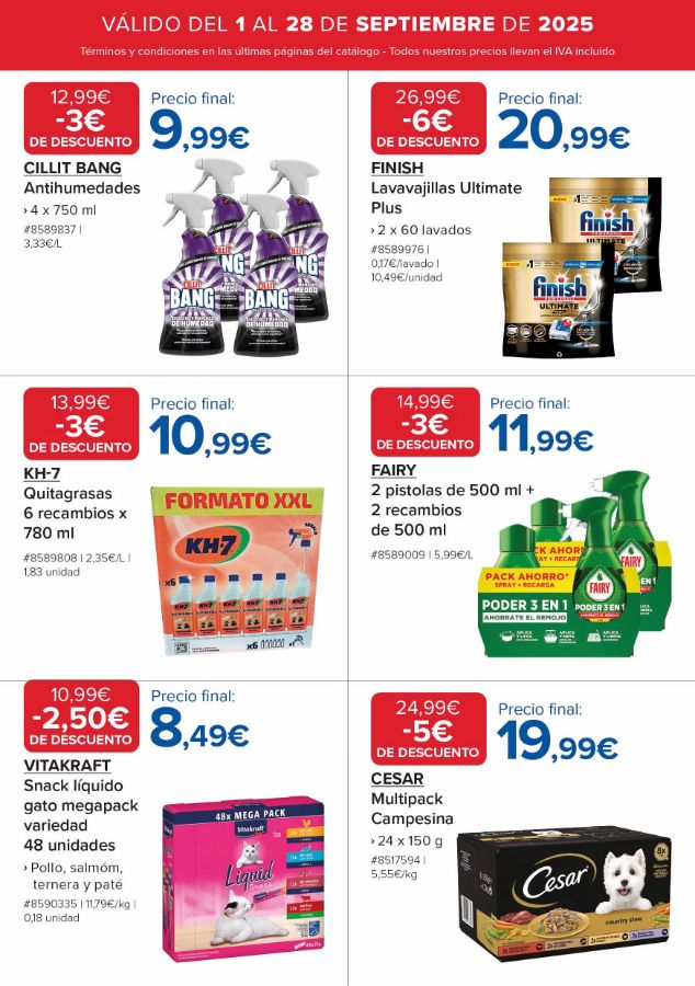Folleto Costco 01.09.2025 - 28.09.2025