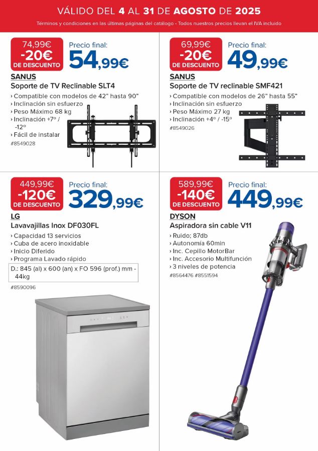 Folleto Costco 04.08.2025 - 31.08.2025