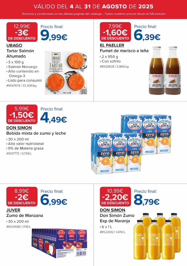 Folleto Costco 04.08.2025 - 31.08.2025