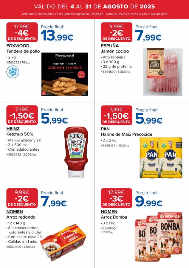 Folleto Costco 04.08.2025 - 31.08.2025