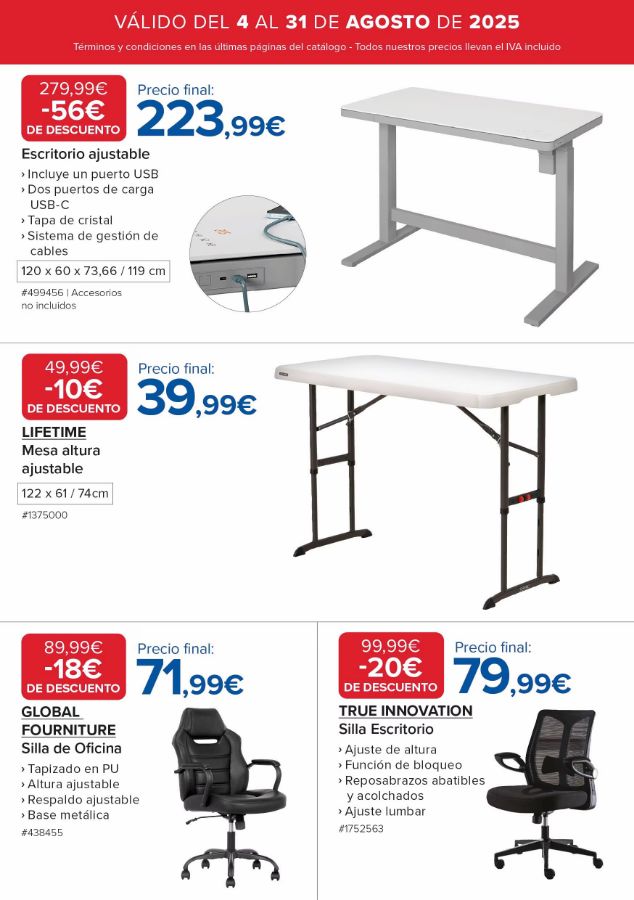 Folleto Costco 04.08.2025 - 31.08.2025