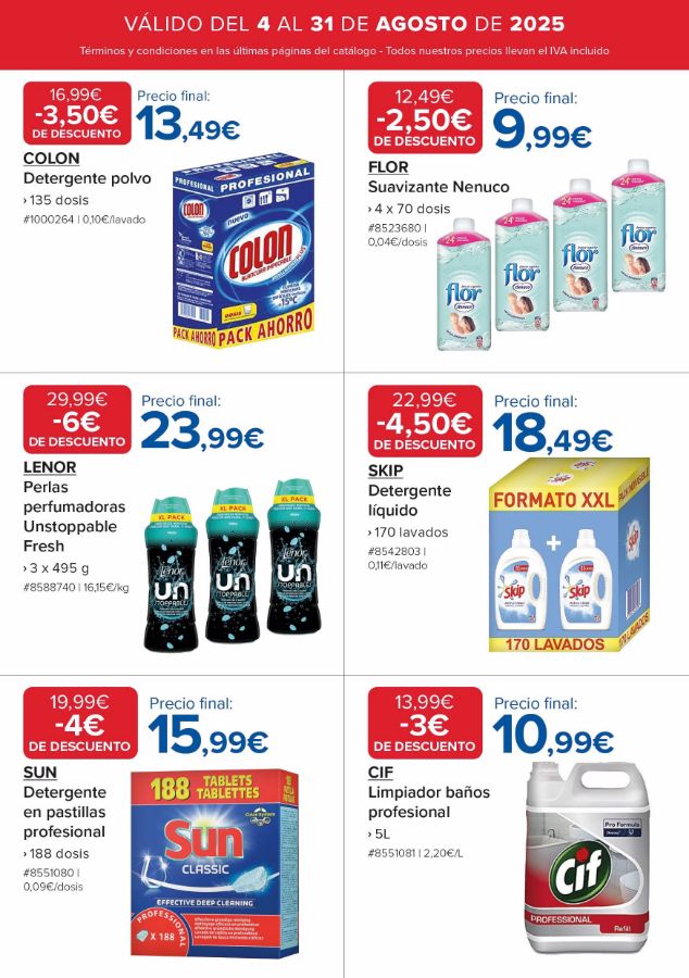 Folleto Costco 04.08.2025 - 31.08.2025