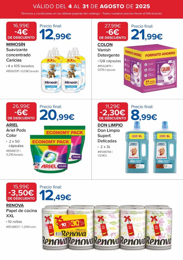 Folleto Costco 04.08.2025 - 31.08.2025