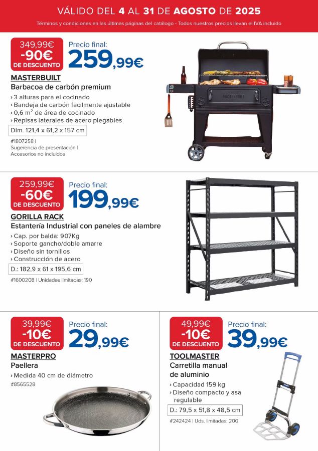 Folleto Costco 04.08.2025 - 31.08.2025