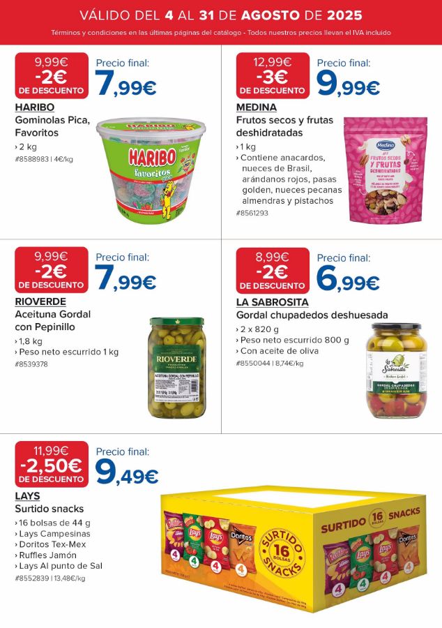 Folleto Costco 04.08.2025 - 31.08.2025