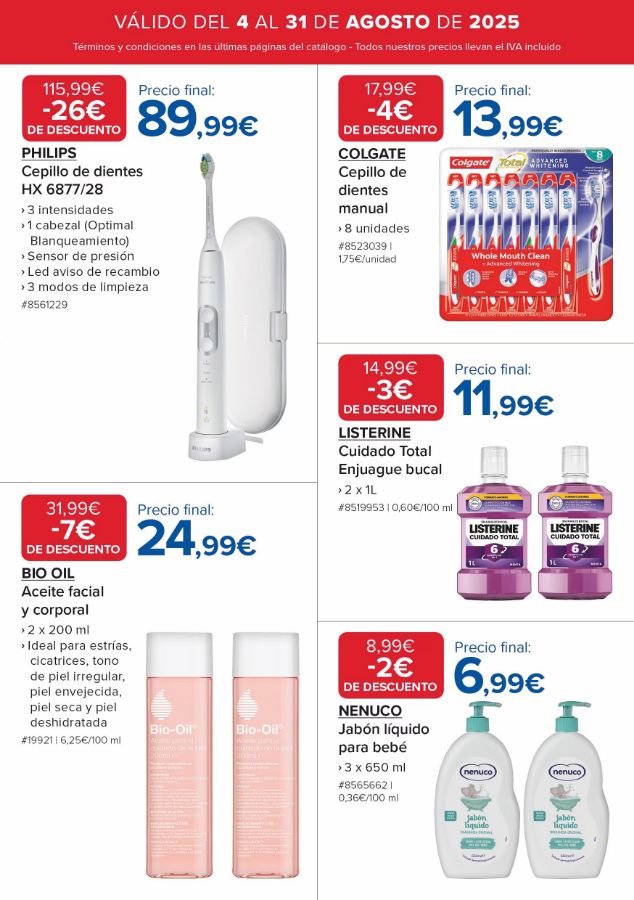 Folleto Costco 04.08.2025 - 31.08.2025